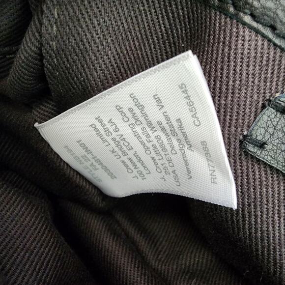 Madewell Transport Puffer Quilted Leather Camera Crossbody Bag Black - Picture 6 of 12